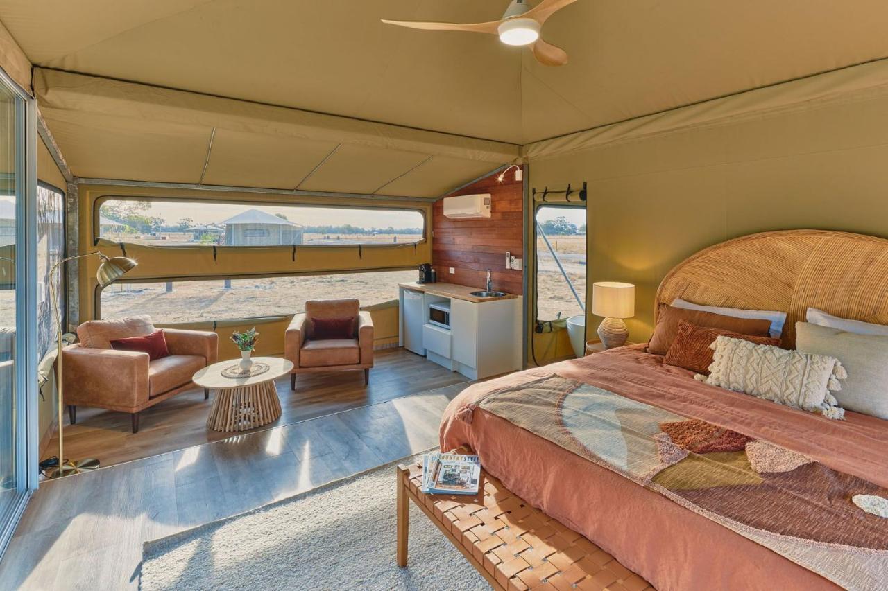 Willow Wood Glamping Retreat Broadwater Buitenkant foto
