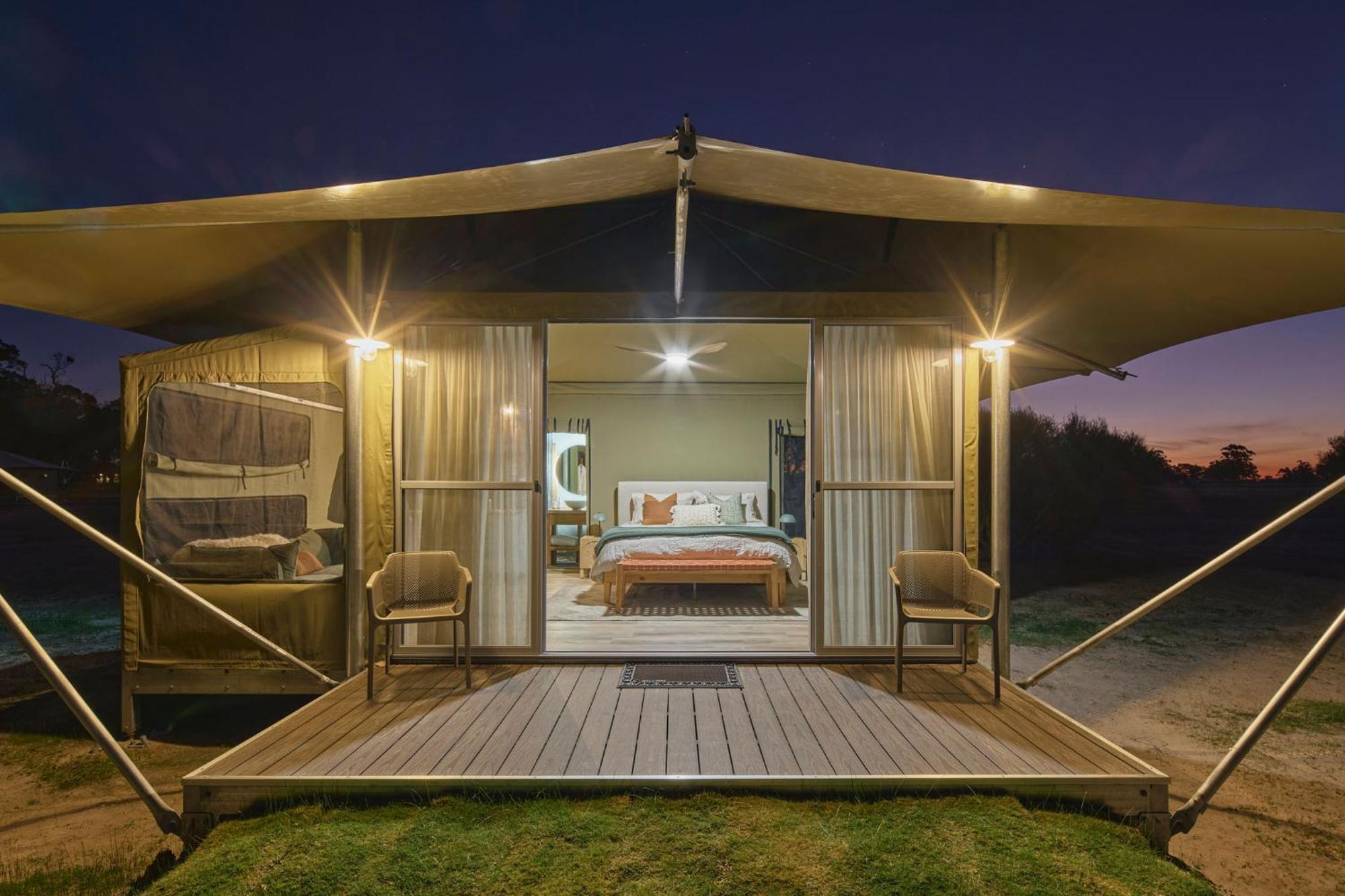 Willow Wood Glamping Retreat Broadwater Buitenkant foto