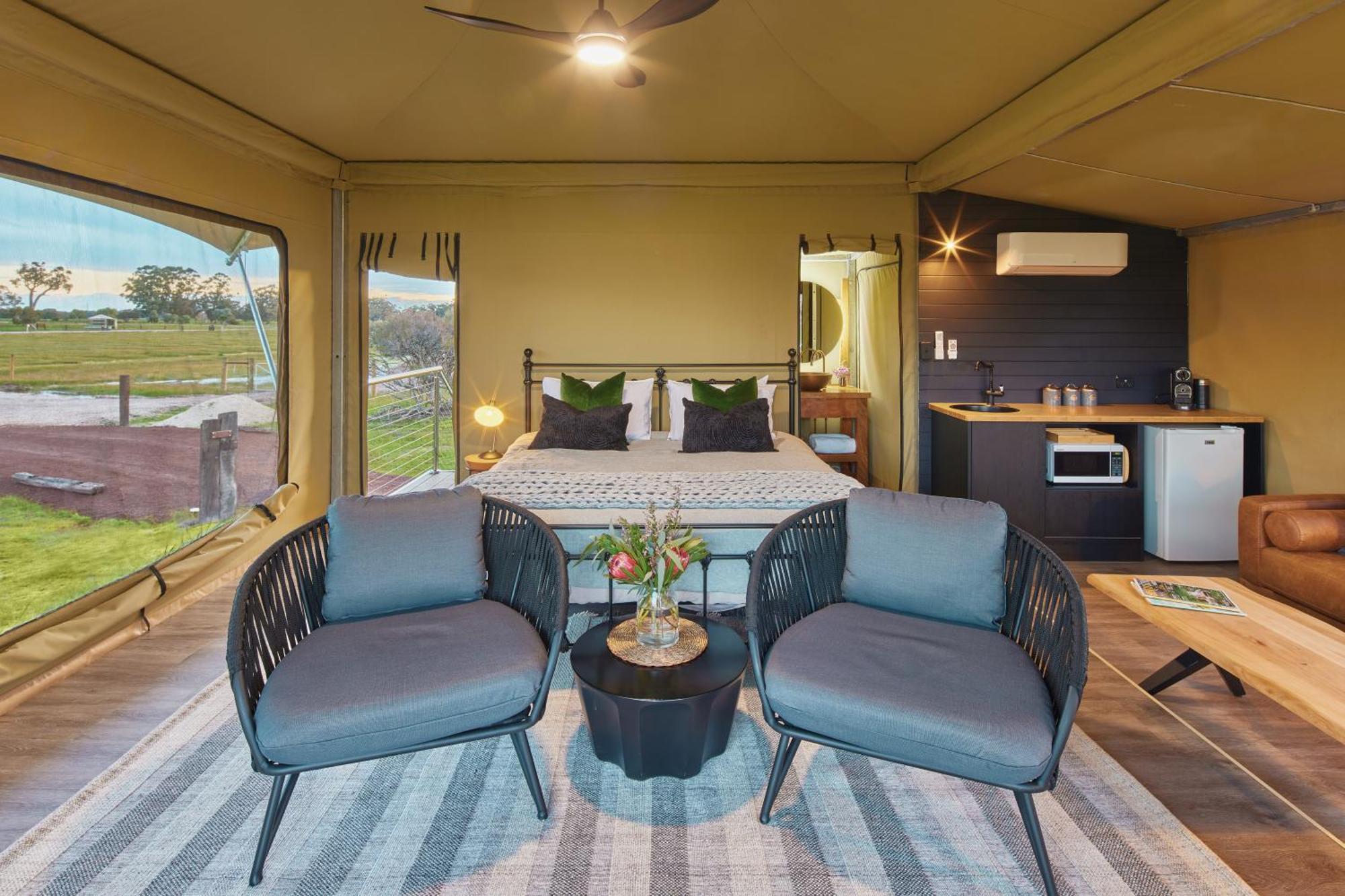 Willow Wood Glamping Retreat Broadwater Buitenkant foto