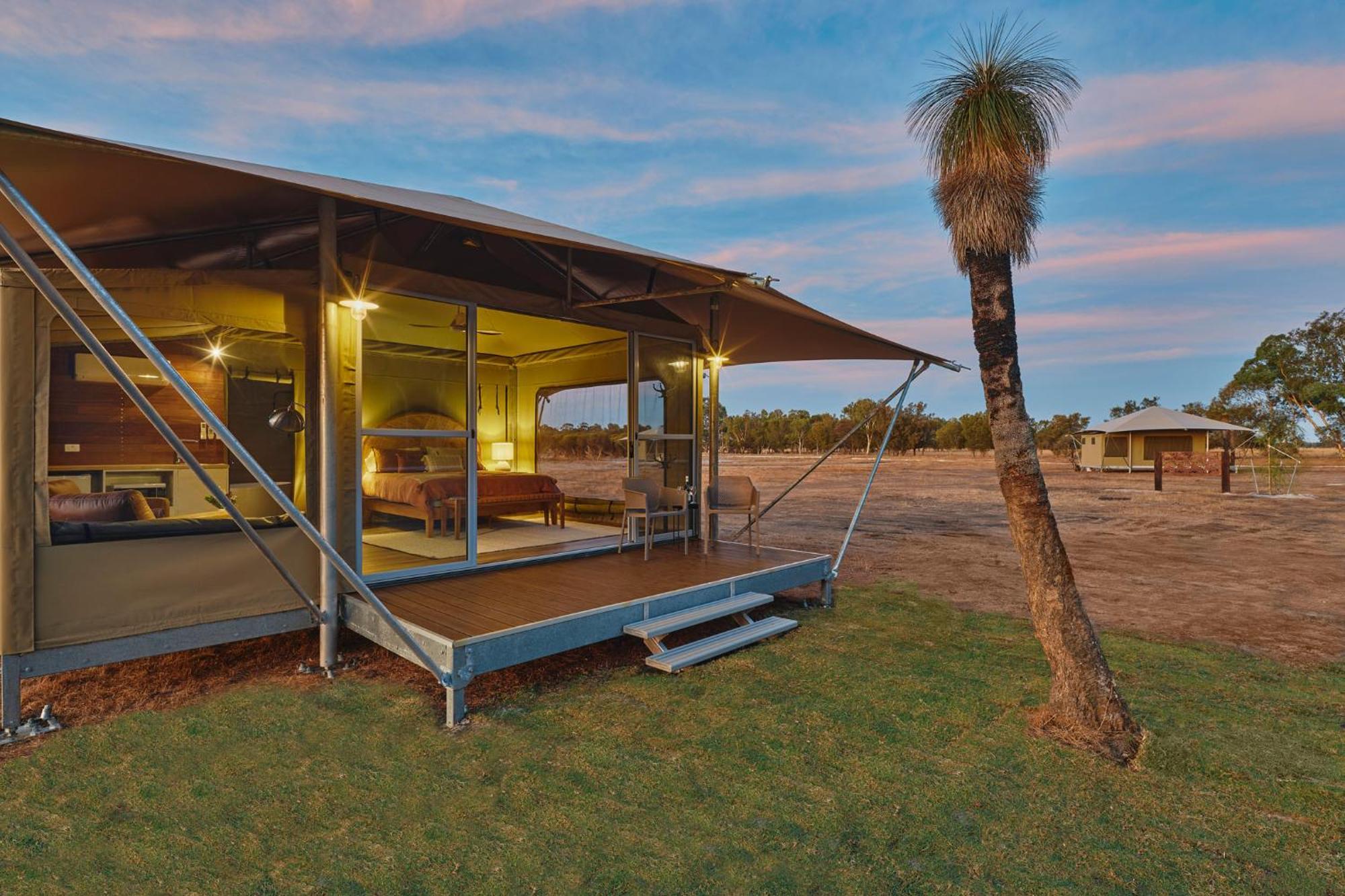 Willow Wood Glamping Retreat Broadwater Buitenkant foto