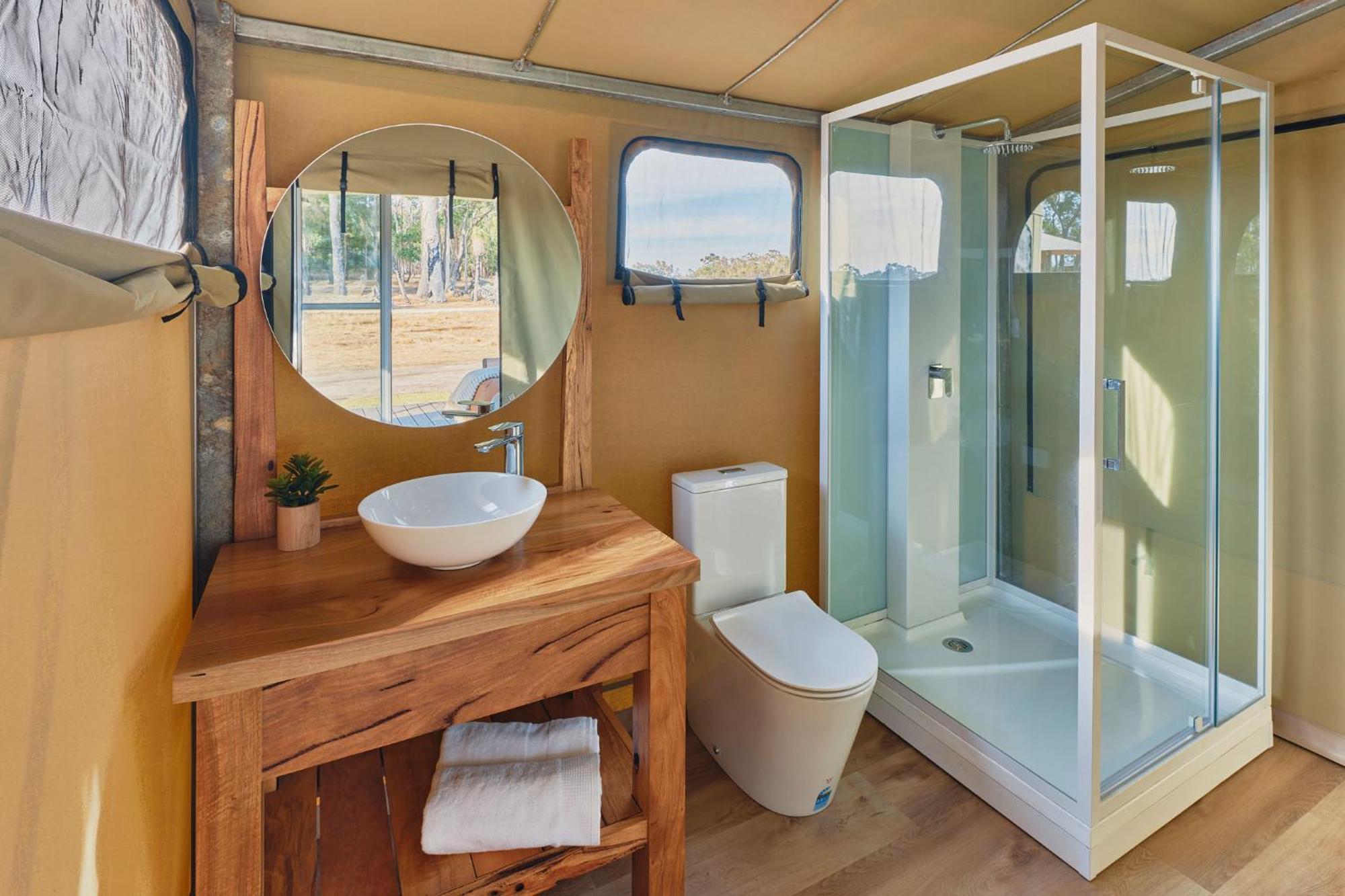 Willow Wood Glamping Retreat Broadwater Buitenkant foto